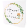 kwadratowe-personalizowane-zaproszenia-na-chrzest-z-listkami-biale-z-koperta