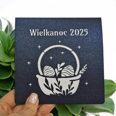 eleganckie-kartki-swiateczne-wielkanocne-firmowe-granatowe-z-zyczeniami-logo-wycinane-laserowo-wielkanocny-koszyczek-MAYA